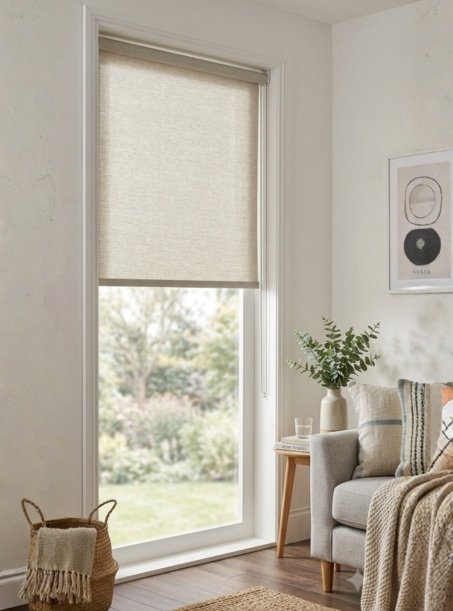 Custom roller shades installed in homes across Toronto, Mississauga, Oakville, Milton, Whitby and Oshawa